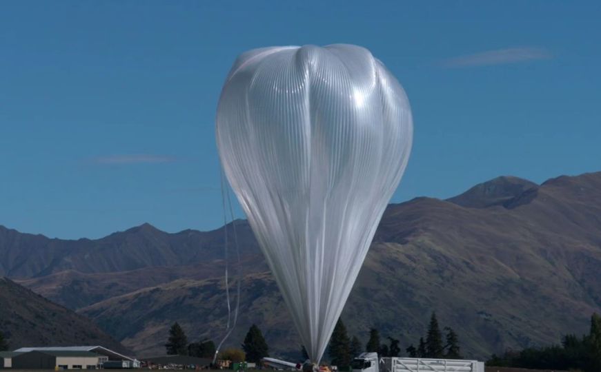 Pamje: një balon i NASA-s në hapësirë