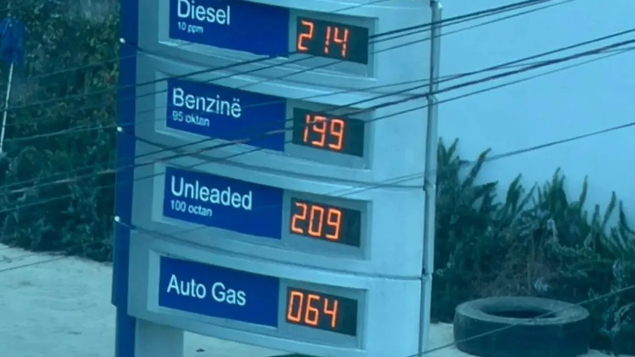 Nafta mbi 200 lekë/litër! Ku ndryshon Shqipëria nga rajoni?