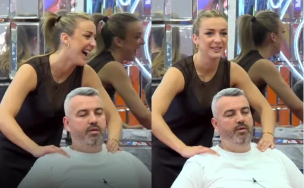 Juela i bën masazh Rogertit, Miri: Kujdes do të kapni Prime-in