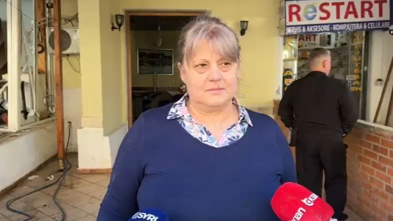 Shpërthimi në Lezhë, pronarja e biznesit pranë byrektores: Dëmet janë të pallogaritshme, po na ndihmojnë njerëzit tonë për të pastruar vendin
